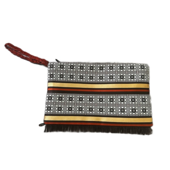 American Vintage Handbags - Vintage Sandra Paez Boho Wristlet